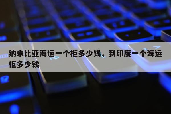 纳米比亚海运一个柜多少钱，到印度一个海运柜多少钱