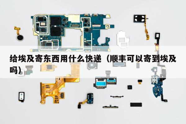 给埃及寄东西用什么快递（顺丰可以寄到埃及吗）