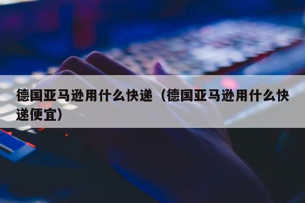 德国亚马逊用什么快递（德国亚马逊用什么快递便宜）