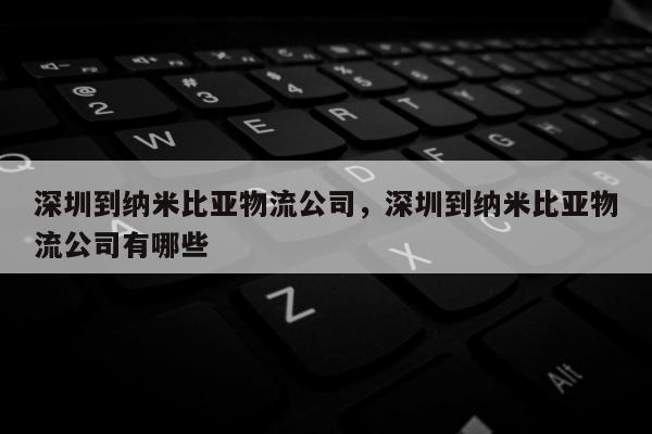 深圳到纳米比亚物流公司，深圳到纳米比亚物流公司有哪些